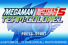 Screenshot Mega Man Battle Network 5 : Team Colonel