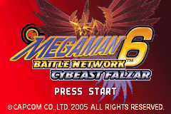 Screenshot Mega Man Battle Network 6 : Cybeast Falzar