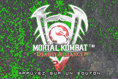 Screenshot Mortal Kombat : Deadly Alliance