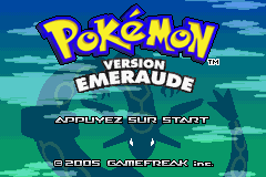 Screenshot Pokémon : Version Emeraude