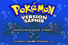 Screenshot Pokémon : Version Saphir