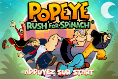 Screenshot Popeye : Rush for Spinach