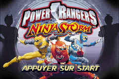 Screenshot Power Rangers : Ninja Storm