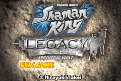Screenshot Shaman King : Legacy of the Spirits, Sprinting Wolf