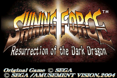 Screenshot Shining Force : Resurrection of the Dark Dragon