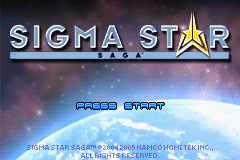 Screenshot Sigma Star Saga