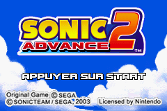 Screenshot Sonic Advance 2
