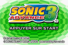 Screenshot Sonic Advance 3