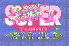 Screenshot Super Puzzle Fighter II
