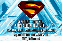 Screenshot Superman Returns : Fortress of Solitude