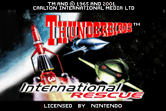Screenshot Thunderbirds : International Rescue