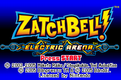 Screenshot Zatchbell! Electric Arena