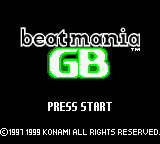Screenshot Beatmania GB