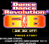 Screenshot Dance Dance Revolution GB