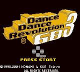 Screenshot Dance Dance Revolution GB3