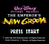 Screenshot Disney's The Emperor's New Groove