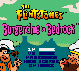 Screenshot Les Pierrafeu : Burgertime in Bedrock