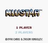 Screenshot Klustar