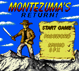 Screenshot Montezuma's Return!