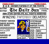 Screenshot Paperboy