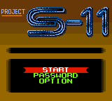 Screenshot Project S-11