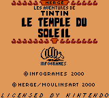 Screenshot Tintin : Prisoners of the Sun
