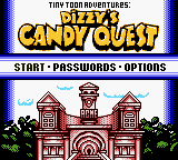 Screenshot Tiny Toon Adventures : Dizzy's Candy Quest