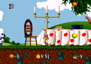 Screenshot Bubsy in Fractured Furry Tales