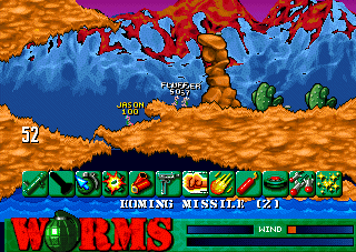 Screenshot Worms