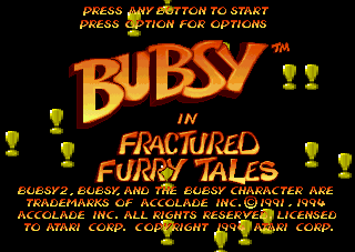 Screenshot Bubsy in Fractured Furry Tales