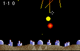 Screenshot Super Asteroids & Missile Command