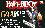 Screenshot Paperboy