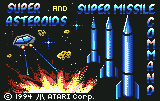 Screenshot Super Asteroids & Missile Command