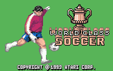Screenshot World Class Fussball/Soccer
