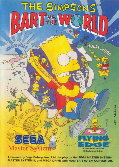 The Simpsons : Bart vs. the World