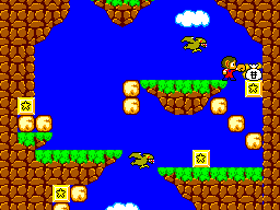 Screenshot Alex Kidd in Miracle World