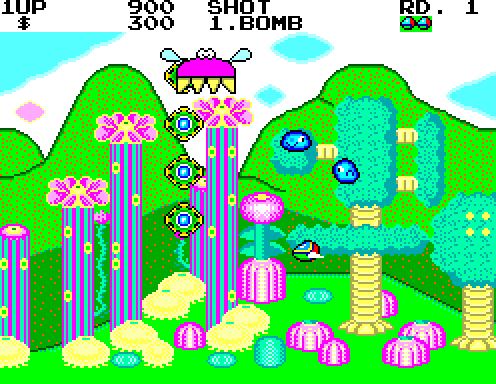 Screenshot Fantasy Zone