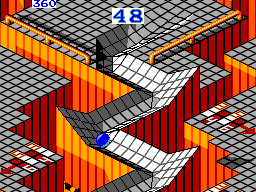 Screenshot Marble Madness