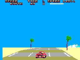 Screenshot Out Run 3-D