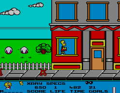 Screenshot The Simpsons : Bart vs. the Space Mutants
