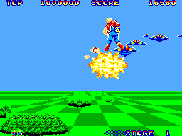Screenshot Space Harrier
