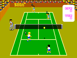 Screenshot Super Tennis