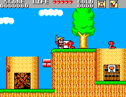 Screenshot Wonder Boy in Monster Land