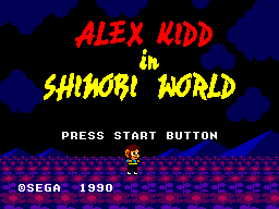 Screenshot Alex Kidd in Shinobi World