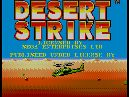 Screenshot Desert Strike