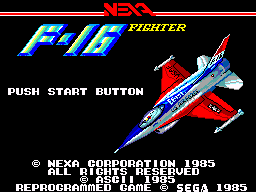 Screenshot F-16 Fighter