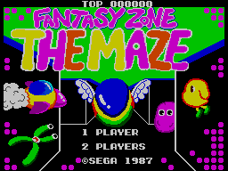 Screenshot Fantasy Zone : The Maze