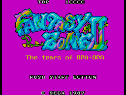 Screenshot Fantasy Zone II