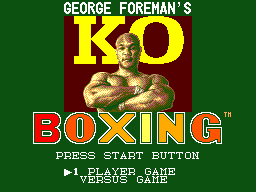 Screenshot George Foreman's KO Boxing