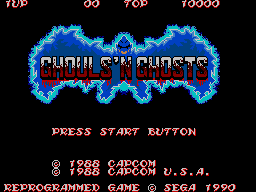 Screenshot Ghouls'n Ghosts